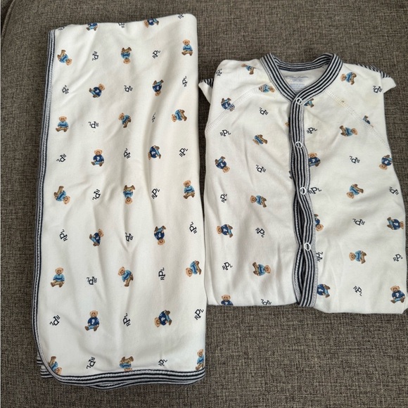 Polo Ralph Lauren Other - Polo Ralph Lauren one piece + blanket